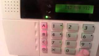 How to set or change the time and date on the Scantronic 9651 9751 9853 Alarm System [upl. by Wickner666]