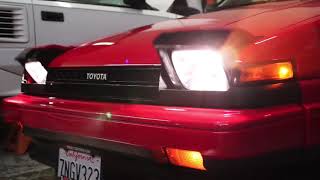 AE86 Toyota Corolla Stock VS Raybrig Headlight Housings [upl. by Adnot]