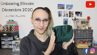 Unboxing Blissim Décembre 2020  La Petite Fimo dElle [upl. by Con289]