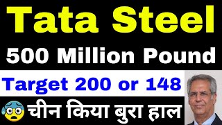 Target 500  Tata Steel Share News Today  Tata Steel Share  Tata Steel Latest News [upl. by Basham]