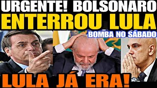 BOMBA NESSE SÁBADO BOLSONARO ENTERROU LULA SEM PIEDADE O PLANO DEU CERTO E JOGO VIROU NA FOLHA SP [upl. by Baggs]