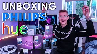 MASSIVE Philips Hue Unboxing [upl. by Gio]