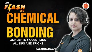 Chemical Bonding  JEE 2024  Concepts And PYQs  Nabamita Maam [upl. by Atteynek]