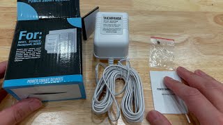 TAICHIPANDA  24V Transformer  C Wire Adapter  For Smart Thermostat and Doorbell  Silent Unboxing [upl. by Roanne69]