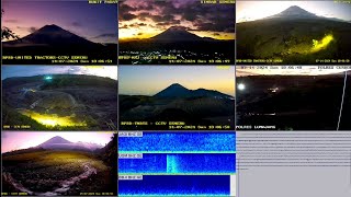 Live semeru terkini   multi kamera [upl. by Htir]