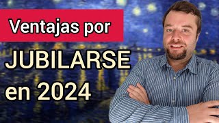 ¿MEJOR PENSIÓN DE JUBILACIÓN EN 2024 👉 Ejemplo práctico [upl. by Everest]