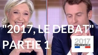 quot2017 le débatquot  Marine Le Pen  Emmanuel Macron France 2 – Première partie [upl. by Lesslie]