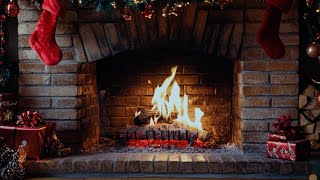 Cozy Christmas Fireplace  Winter Relaxation [upl. by Mcneely]