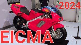 EICMA 2024  subvýstava o vývoji designu Forma  Proporce  Materiál [upl. by Noeruat81]