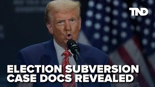 Donald Trumps election subversion case documents released ahead of Election Day [upl. by Anniram]