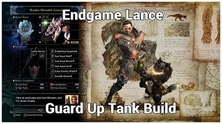 MHW Lance Immortal Tank Build [upl. by Akim257]