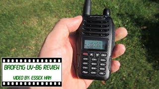 Baofeng UVB6 Amateur Radio Review [upl. by Nosmoht]