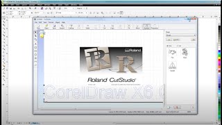 Roland  Plugin do CutStudio no CorelDraw [upl. by Assecnirp]