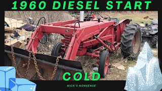 Cold Start 64 year old diesel [upl. by Cusack]