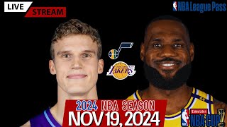 LeBron’s Lakers vs Utah Jazz Emirates NBA Cup Live Stream PlayByPlay amp Scoreboard [upl. by Adiarf]