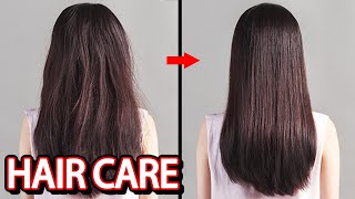 How Korean FIX EXTREMELY DAMAGED HAIR [upl. by Hamon388]