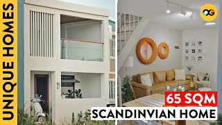 Simplicity at Its Finest Explore This Minimalist Scandinavian Townhouse in Bulacan  OG [upl. by Pogah867]