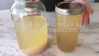 How to Make Water Kefir Gingerale [upl. by Belldas]