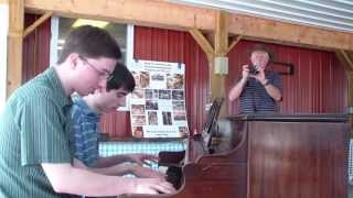 Swanson and Mancuello 12TH STREET RAGCentral PA Ragtime FestivalJune 23 2013Street Piano [upl. by Ellicul756]