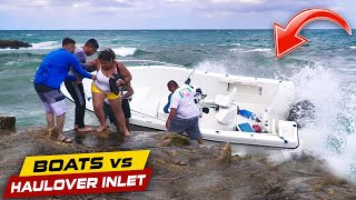 2023 TOP 22 MOMENTS AT THE INLET FINALE   Boats vs Haulover Inlet [upl. by Ajile]