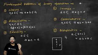 L02  Group and Ring Ch1 Composition Table Binary operation  BSc Sem 5th [upl. by Nahrut535]