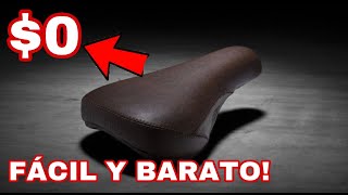 Tapizar FACIL y sencillo asiento de BICICLETA BMX 2022🔥 [upl. by Mashe]