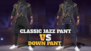 CLASSIC JAZZ PANT VS DOWN PANT  DRESS COMBINATION WITH THIS PANTS 😀 [upl. by Heinrike]