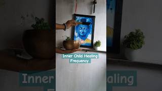 Inner child healing frequency shots singingbowlsoundtherapy soundbowlhealing innerchild [upl. by Dannica]