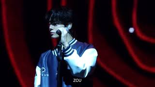 241110 ONEUS FAN CONCERT IN TAIPEI【Red Thread】 Hwanwoong fancam [upl. by Lila520]