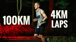 Running 100km Ultramarathon in 4km park 25 Laps of Hell [upl. by Guimar]