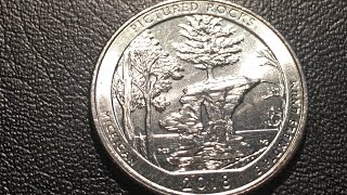 Quarter Dollar 2018 Pictured Rocks [upl. by Adneral433]