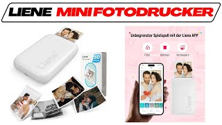 Liene ZPP110 Mini Fotodrucker im TestVergleich 2024 🥇 Smartphone Drucker für iOS amp Android [upl. by Enaj]