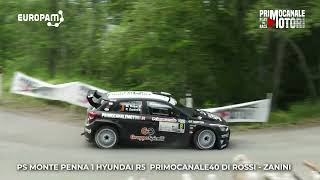 RALLY DELLA LANTERNA  PS MONTE PENNA 1 HYUNDAI R5 PRIMOCANALE40 DI ROSSI  ZANINI [upl. by Esiocnarf460]