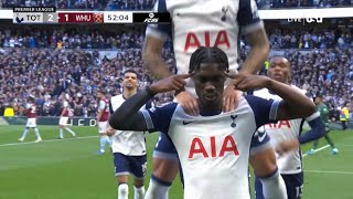 BISSOUMA GOAL  TOTTENHAM VS WEST HAM [upl. by Dur]