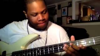 J Cole ft TLC  Crooked Smile Bass Cover [upl. by Donnenfeld]