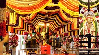 Annapoorneshwari Temple Horanadu Flower Decorations 2018 [upl. by Omle]