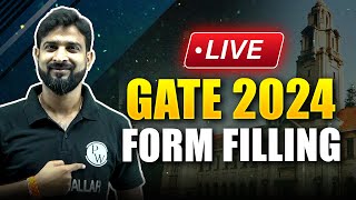 GATE 2024 Form Fill Up  How To Fill GATE 2024 Application Form  Step By Step  GATE Wallah [upl. by Nylarej]