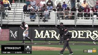 Highlights Millersville Baseball vs Bloomsburg DH March 8th 2024 [upl. by Noirb295]