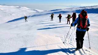 Crêtes du Jura à ski de randonnée nordique [upl. by Savitt]