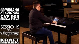 Yamaha Clavinova CVP 909 Digital Piano  Sessions from The Gallery with Scott Currier [upl. by Wendeline243]