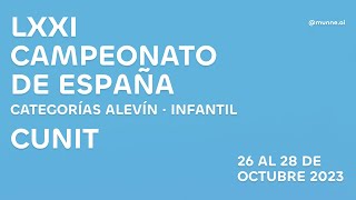 ✨ Campeonato de España Libre Alevín e Infantil 2023 JUEVES [upl. by Annaynek]