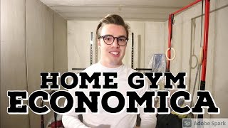 LA MIA HOME GYM ECONOMICA ITA  Cosa COMPRARE in LOCKDOWN [upl. by Lesslie]