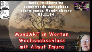 MondART in Worten  Wochenabschluss mit Almut Imura [upl. by Barraza]