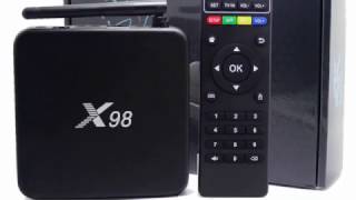 X98 Android TV Box Amlogic S905 Quad Core 20 GHz 2GB16GB Android 511 Media Player Smart TV box [upl. by Ainer488]