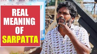 Pa Ranjith Exclusive Interview from Sarpatta Parambarai Sets  Arya  Santhosh Narayanan [upl. by Alahs718]