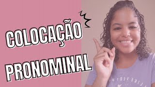 Colocação pronominal próclise mesóclise e ênclise [upl. by Jacie]