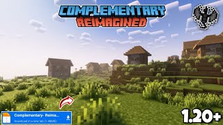 Complementary Reimagined Shader Minecraft PE 120  Render Dragon 100 Working  No Clickbait [upl. by Errol315]