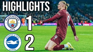 Man City vs Brighton 12 Haaland Goal and Extended Highlights ✓ premierleague 202425 [upl. by Bina]