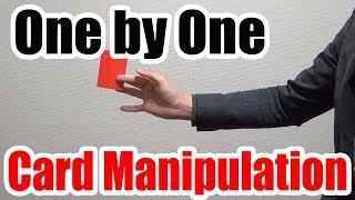 card manipulation tutorial easyOne by One Card ManipulationUHM [upl. by Tiras548]