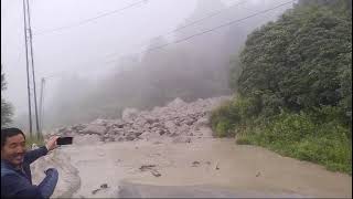 Disaster at north sikkim [upl. by Alleunamme]